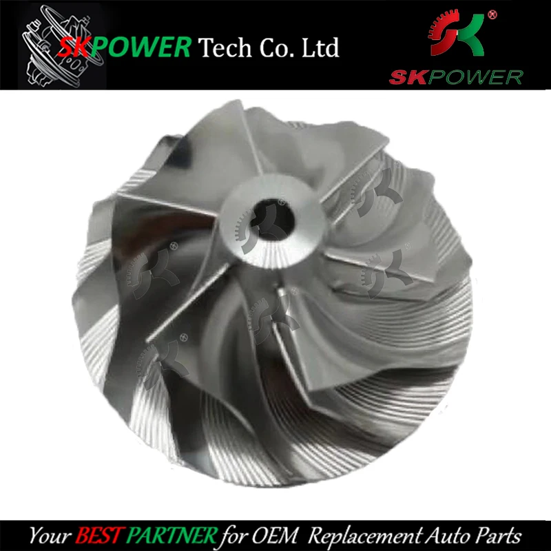 GT1752S MFS Turbo Wheel 452204 Milling Wheel 4611349 Turbo 452204-5007S For Saab 9-3 I 2.0 T 136Kw B205E B235E 2001-2002