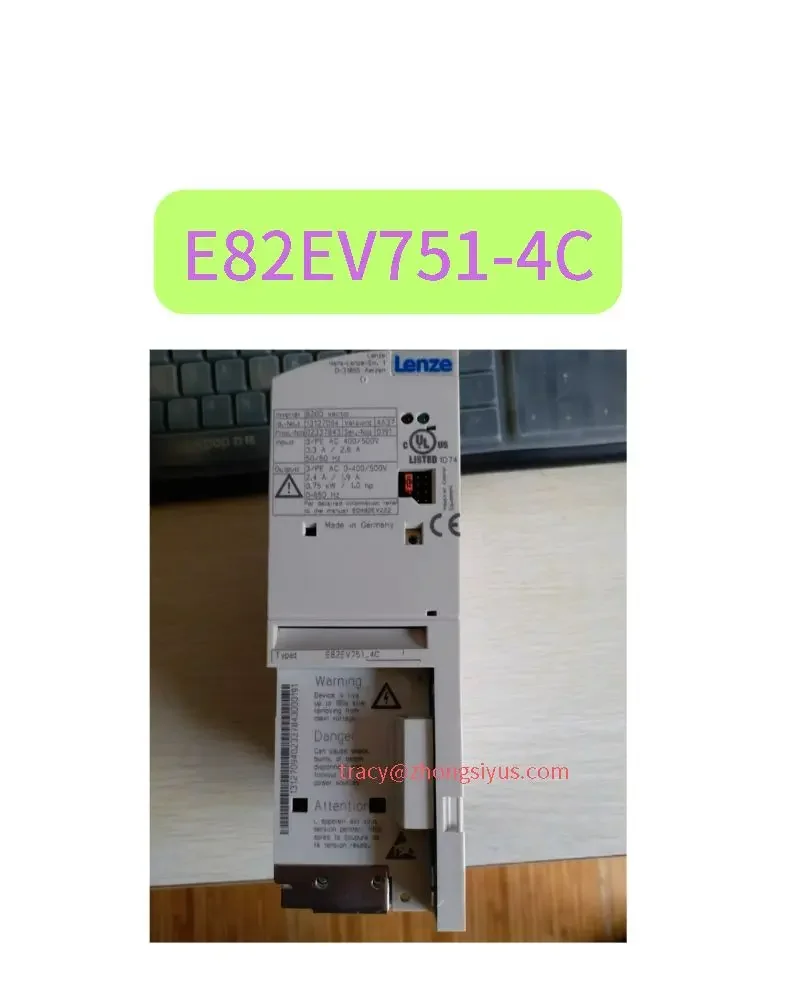 

E82EV751-4C used inverter E82EV series 0.75KW 380V tested OK,normal function