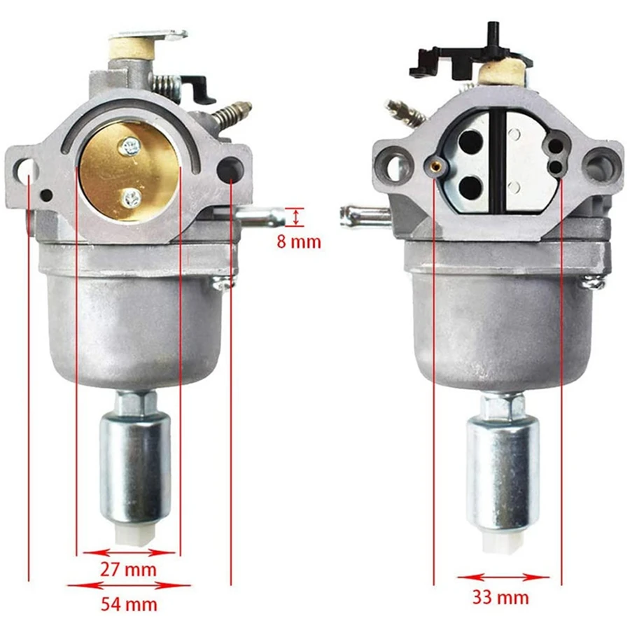 New Carburetor Carb Kit Fits for Briggs & Stratton 17.5 I/C OHV Engin Lawn Mower Tractor Tune-Up Kit