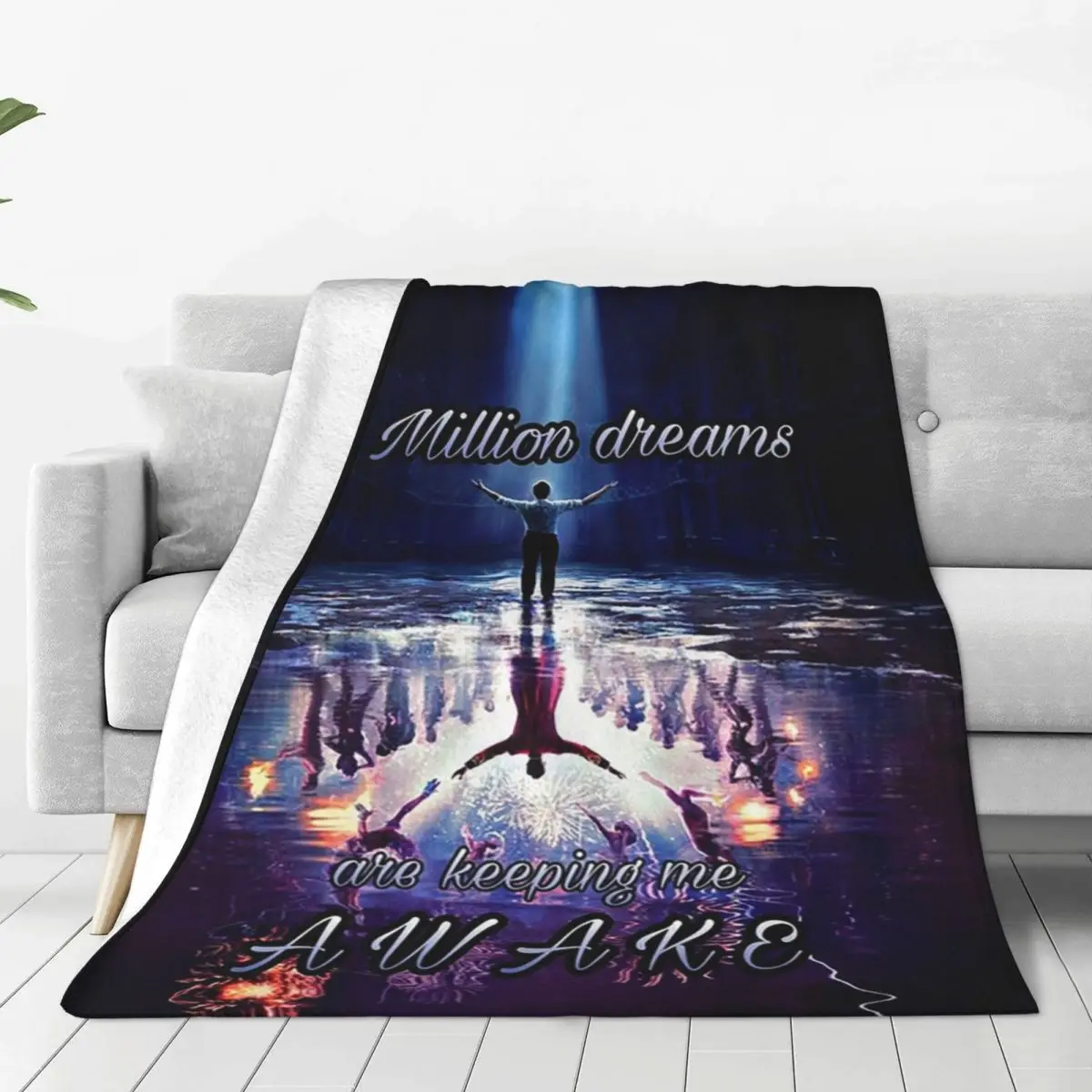 The Greatest Showman Blanket Fleece Lightweight Sofa Throw Blankets For Home Bedroom Outdoor Throws Bedspread Quilt