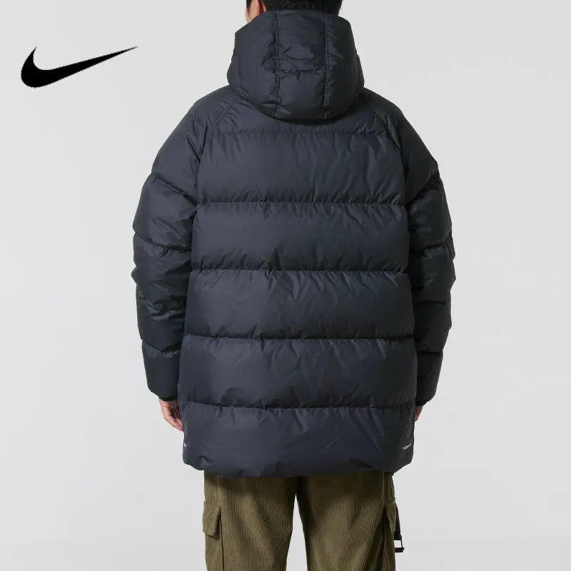 Nike Nike Men's 2026 New Sports Thermal Hooded Medium and Long Down Jacket IB2974-010