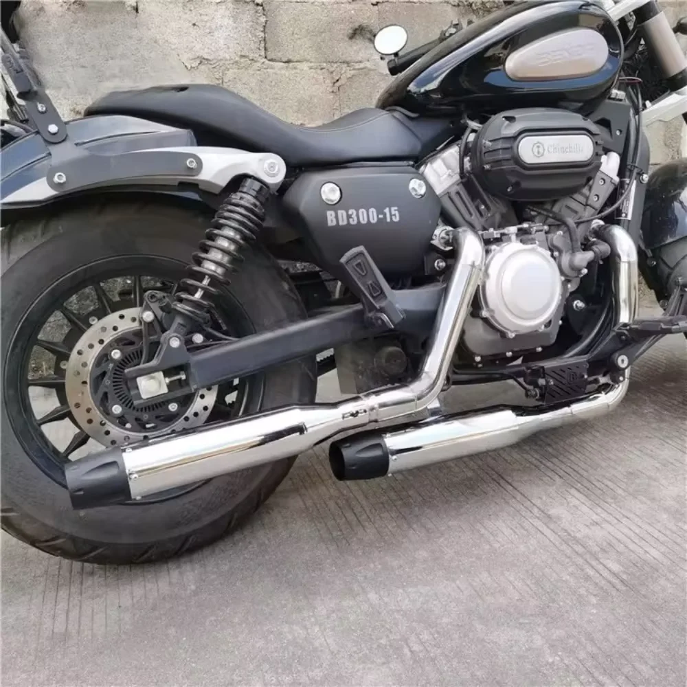 For Benda Chinchilla 300 modified full exhaust pipe, the sound is deep, thick and powerful