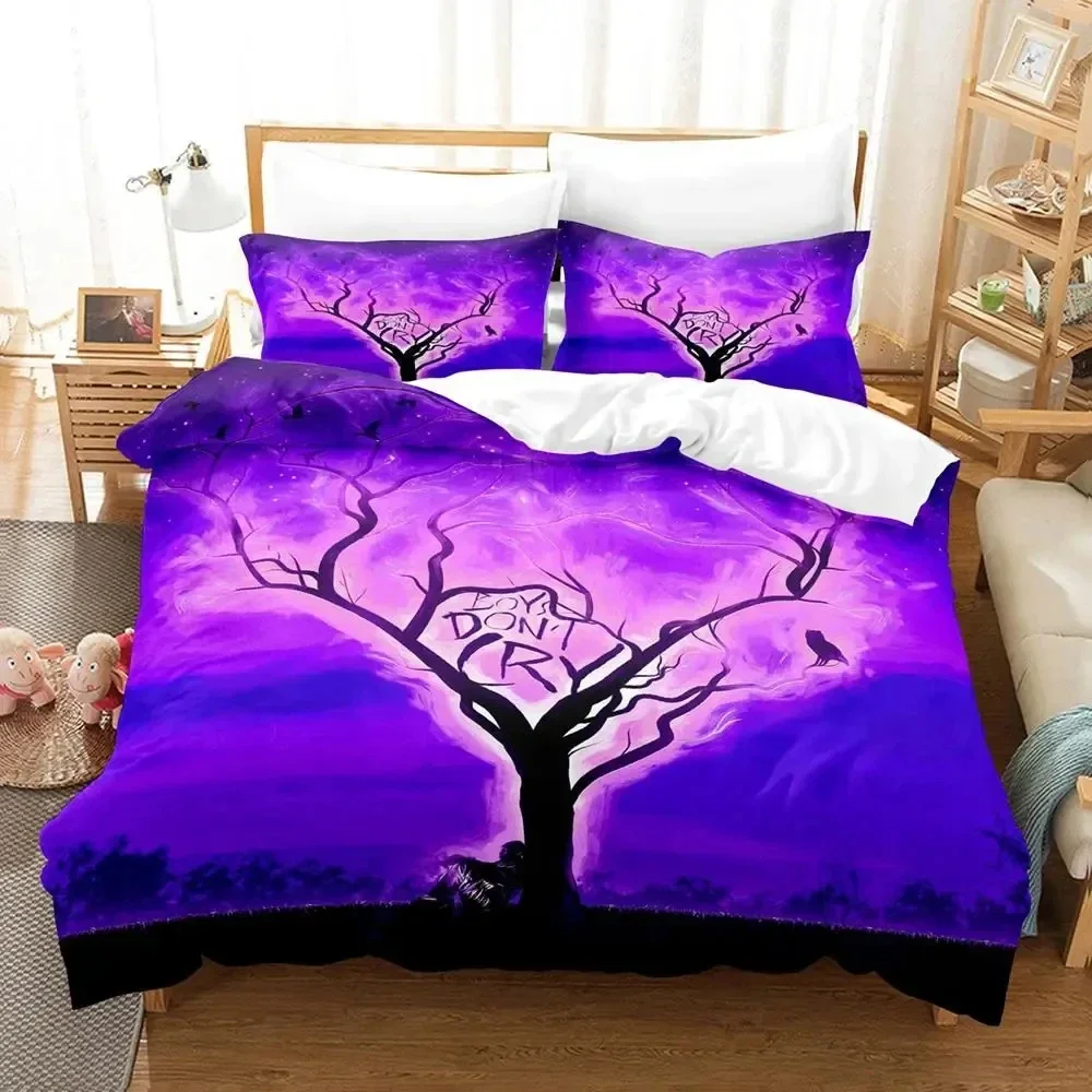 3D Print Rapper Rod Wave Bedding Set Duvet Cover Bed Set Quilt Cover Pillowcase Comforter king Queen Size Boys Adult Bedding Set