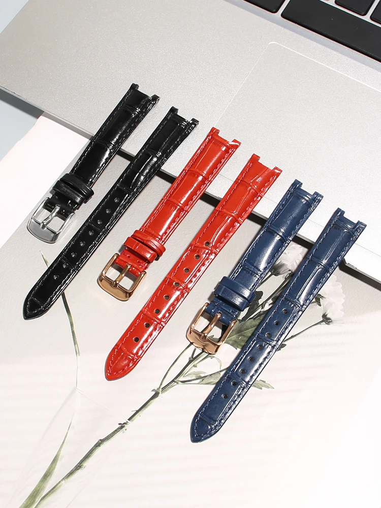 مناسبة لساعات غوتشي مع الجلد الطبيعي للرجال YA1332 1333 1335 سلسلة سوار غوتشي النسائي المحزز 20 ملم #2