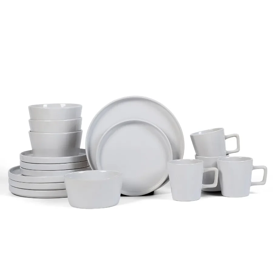 

Celina 16-Piece Dinnerware Set Stoneware White