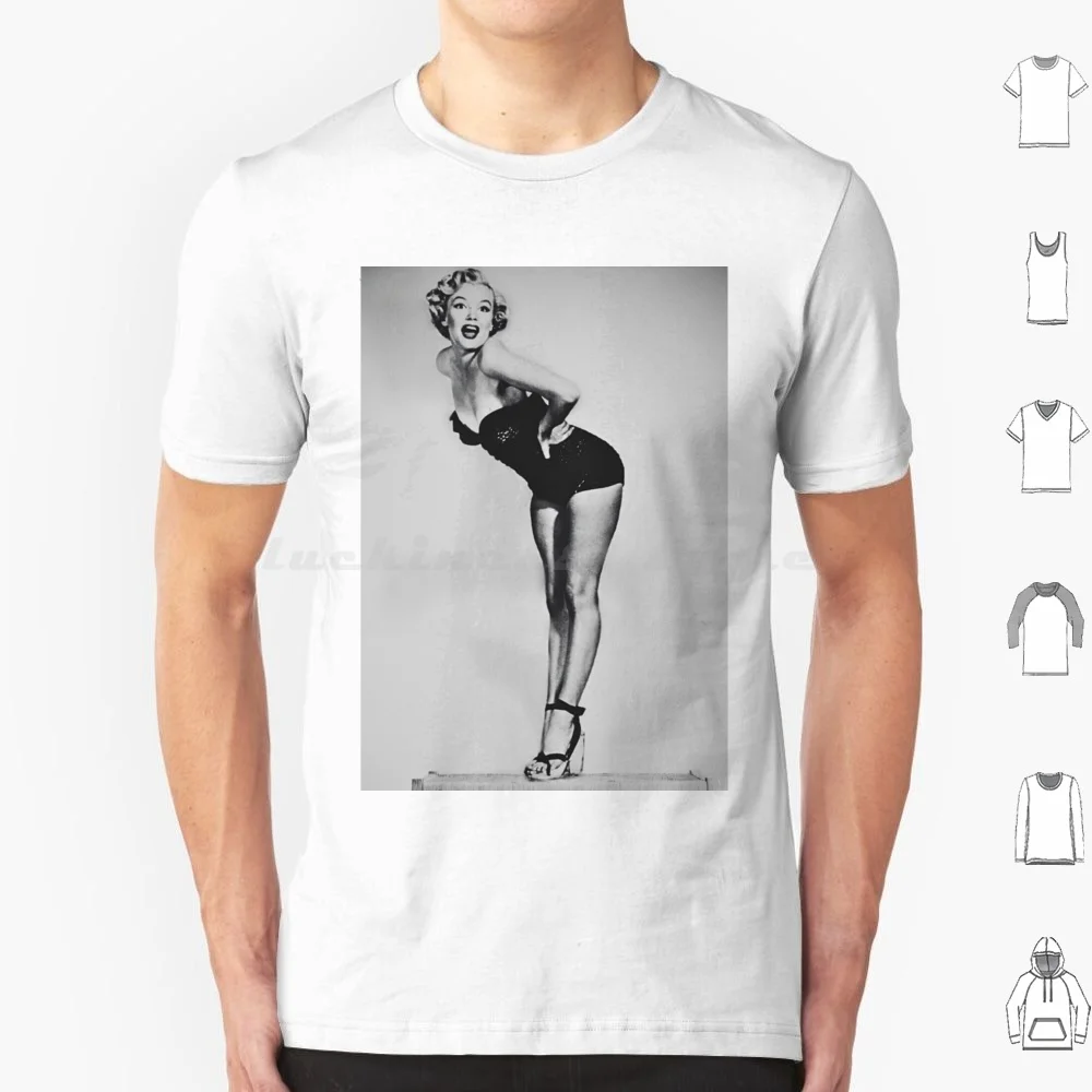 Marilyn Monroe Pose T Shirt Men Women Kids 6xl Marilyn Monroe Blonde Bombshell Sex Symbol Centerfold Model Vintage Retro Up