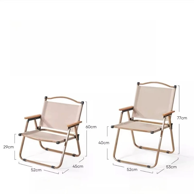 Relax Armchair Camping Chair High Backrest Lightweight Camping Chair Foldable Nordic Muebles De Campamento Sports Entertainment view 6
