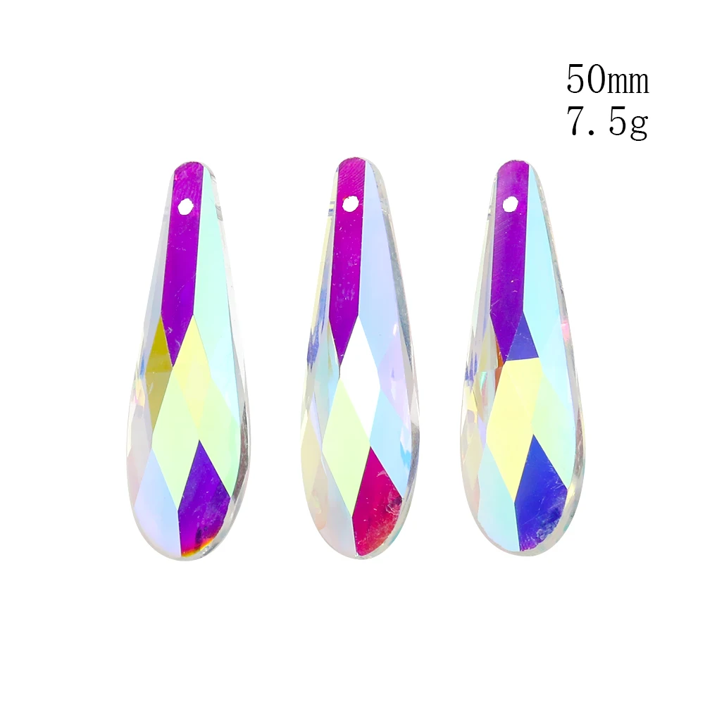 Poignée en cristal, 50mm