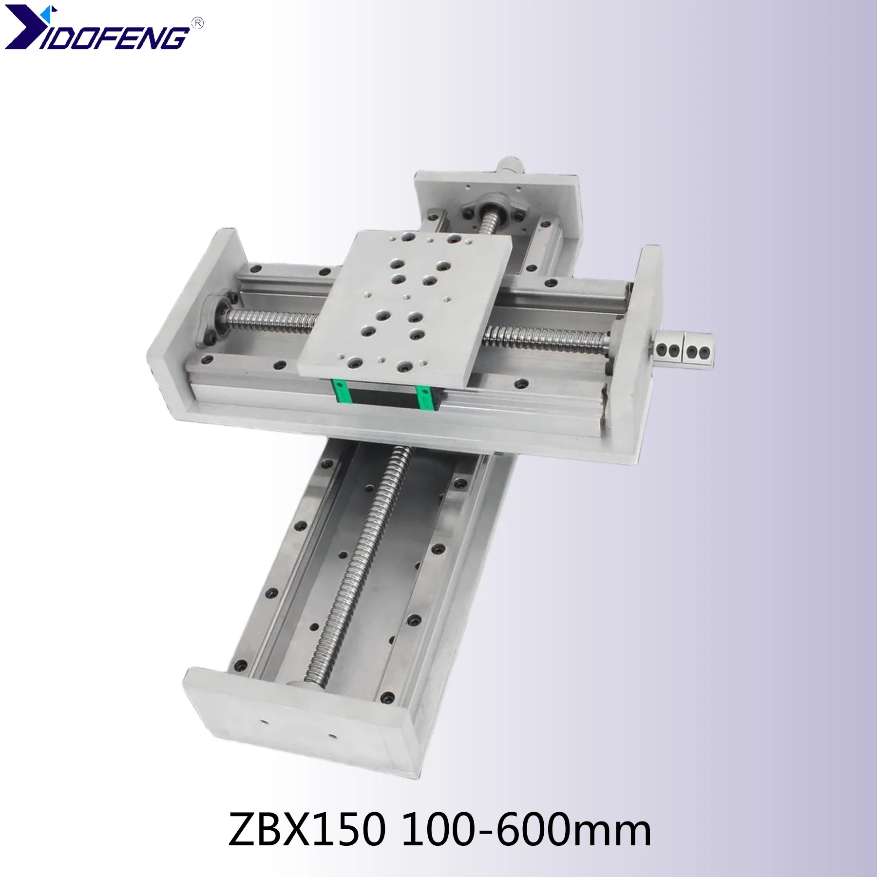 

ZBX150 Эффективная длина 100-600 мм Линейная направляющая с шариковым винтом 1605 Привод движения Ось X/Y/Z Раздвижной стол Линейная направляющая