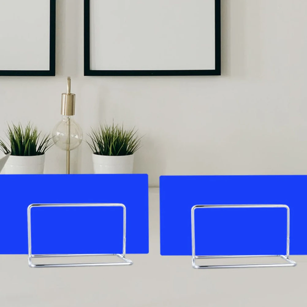 

2pcs Desk Divider Bracket Clips Durable Steel Office Partition Support Adjustable Privacy Divider For Workspaces Exam Rooms