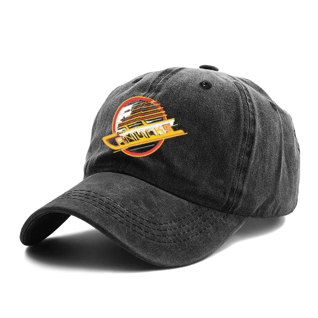 Hot Sale Unisex Fashion Cap Classic Vancouver Hockey Retro Canucks Skate Baseball Caps For Men & Women High Quality Golf