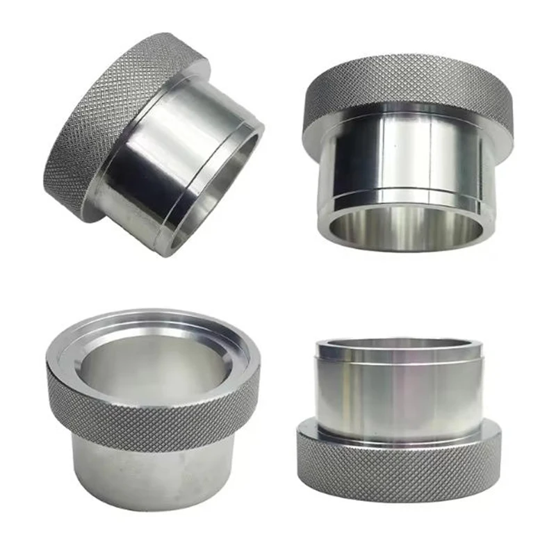 Custom Precision CNC Machined Metal Parts Aluminum Stainless Steel knurl Machining Services