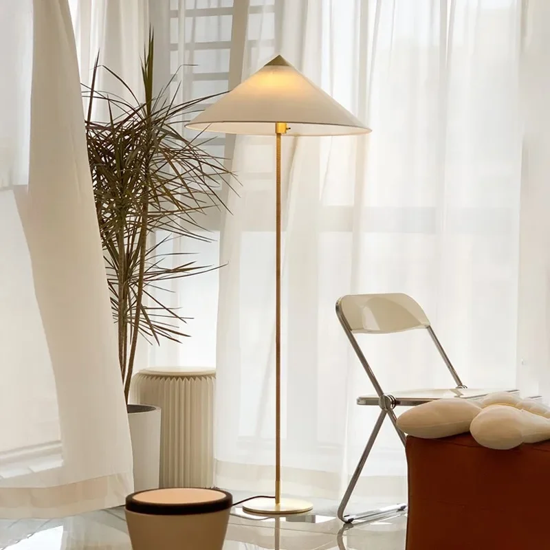 nordic vintage gubi floor lamp de madeira tecida decoracao luz em pe luz sala de estar quarto sofa canto cabeceira casa 01