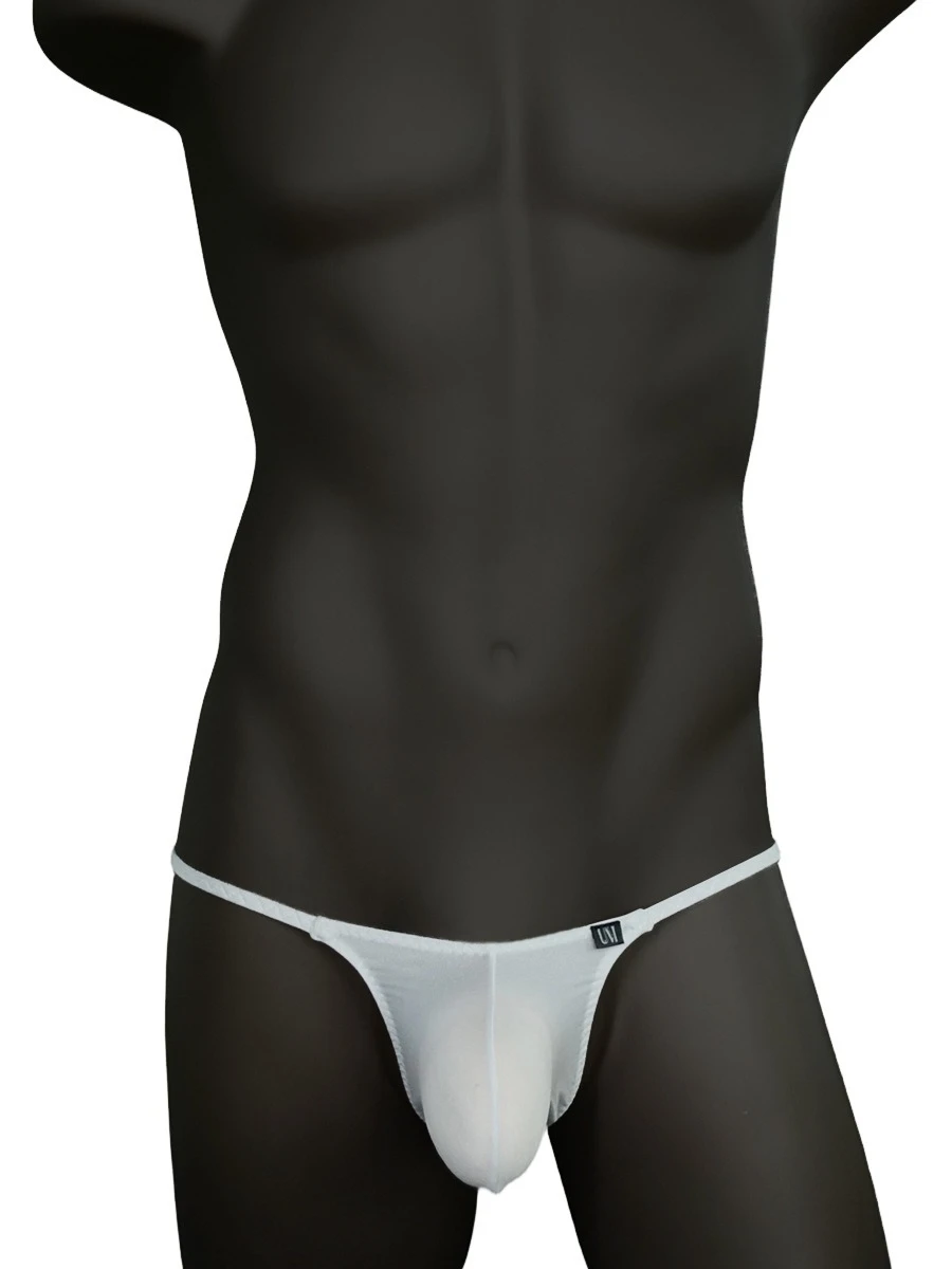 Neue Herren-Unterwäsche: Hochelastischer Nylon-Tanga mit Niedrigem Bund, Sexy 3D-Bulge-Pouch und Breitem Rücken