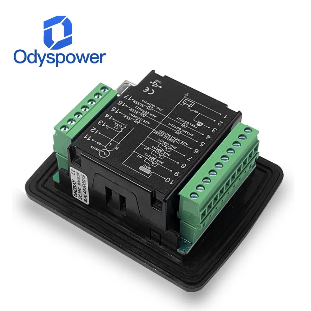 Mebay DC30T DC32D Controller Small Diesel Generato Start Stop Control Module USB Programmable Interface 0-5A Current Transformer