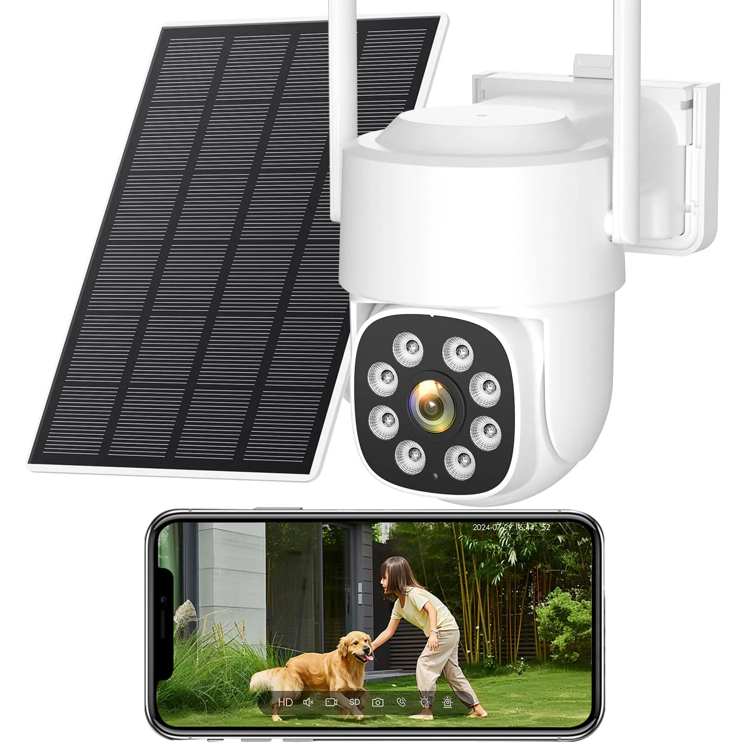 4MP Hd Wireless Ptz… - image