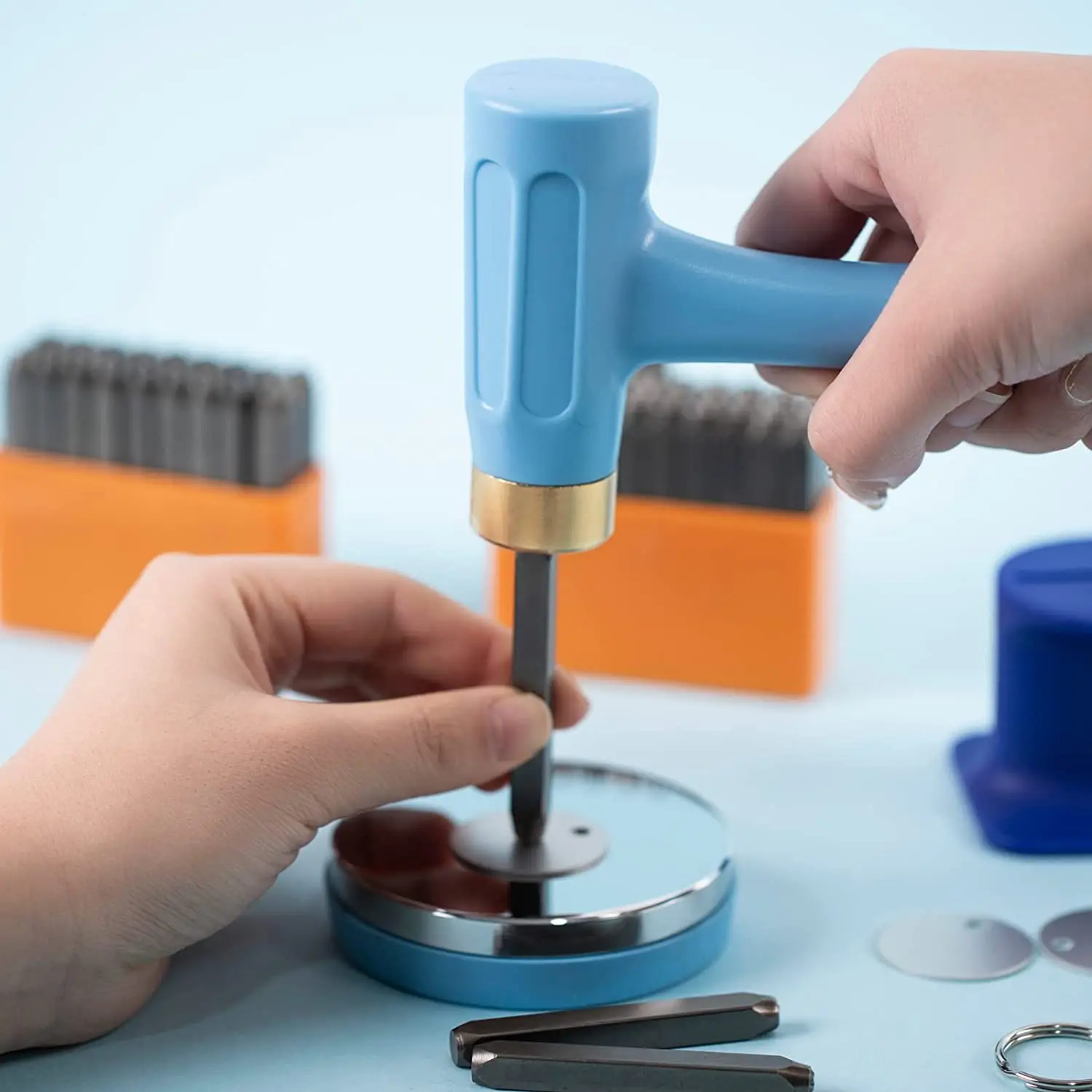 

XUQIAN, профессиональное металлическое украшение без отскоков, металлическое и металлическое украшение, инструменты для изготовления ювелирных изделий, Металлическое Тиснение