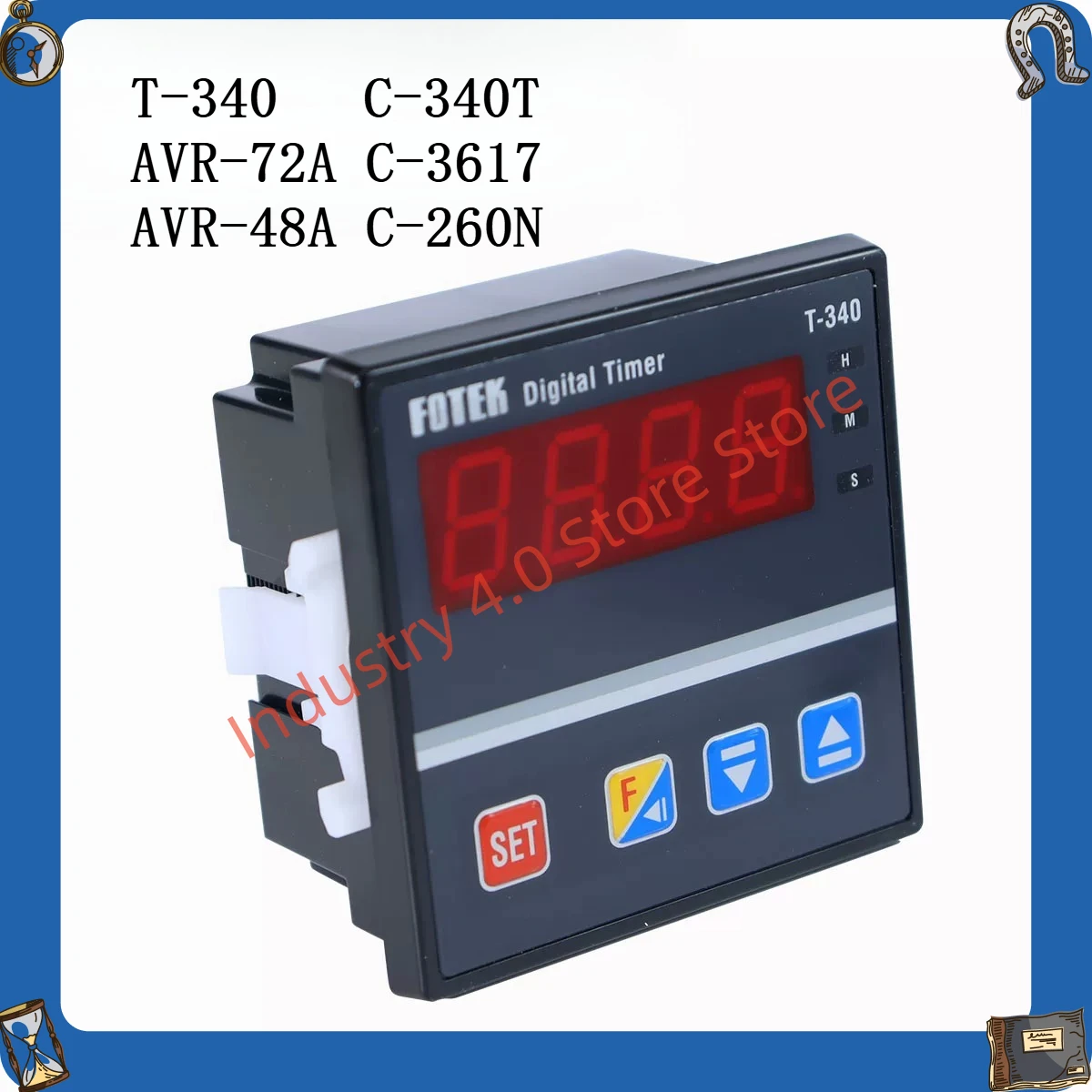 

Цифровой счетчик с дисплеем T-340 C-340T C-3617, новый, в упаковке
