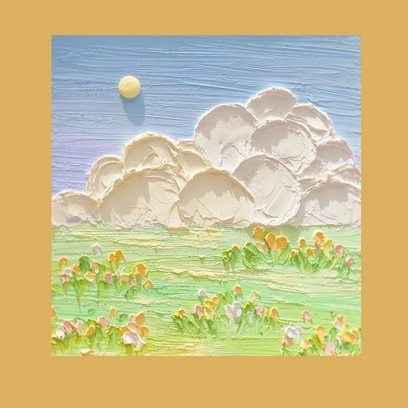 

E6008 Purple Lilac Bush Painting