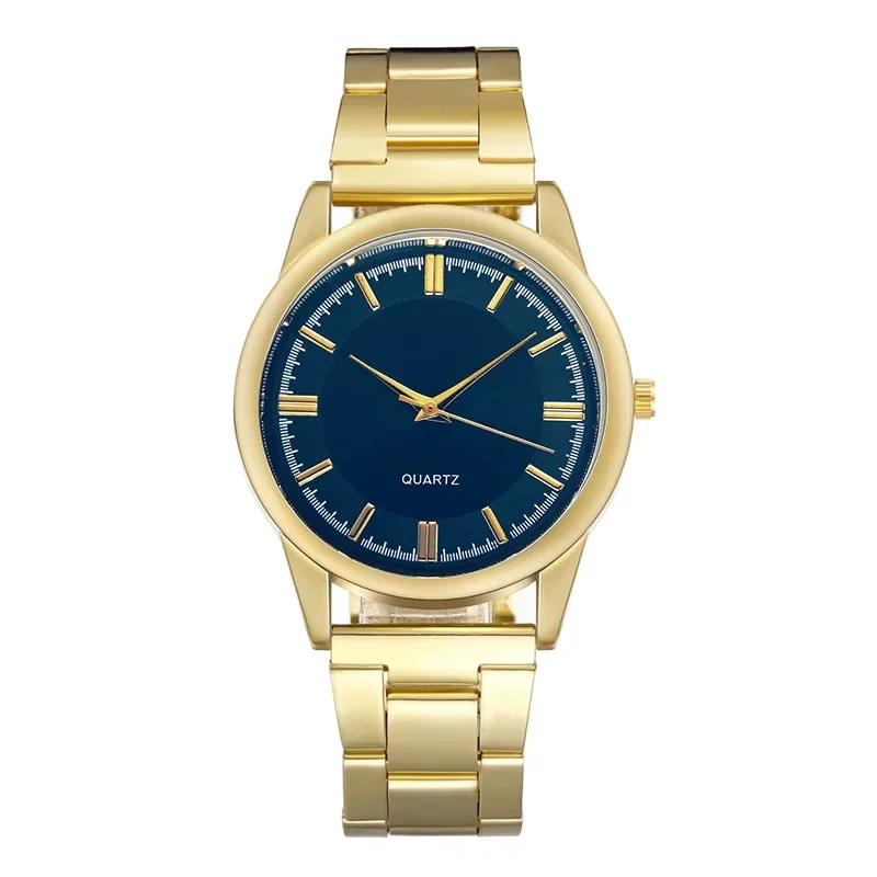 남성용 시계 패션 캐주얼 쿼츠 시계 스틸 밴드 손목시계 실버 우아한 남성 분위기 남성 시계 레로이 옴브레