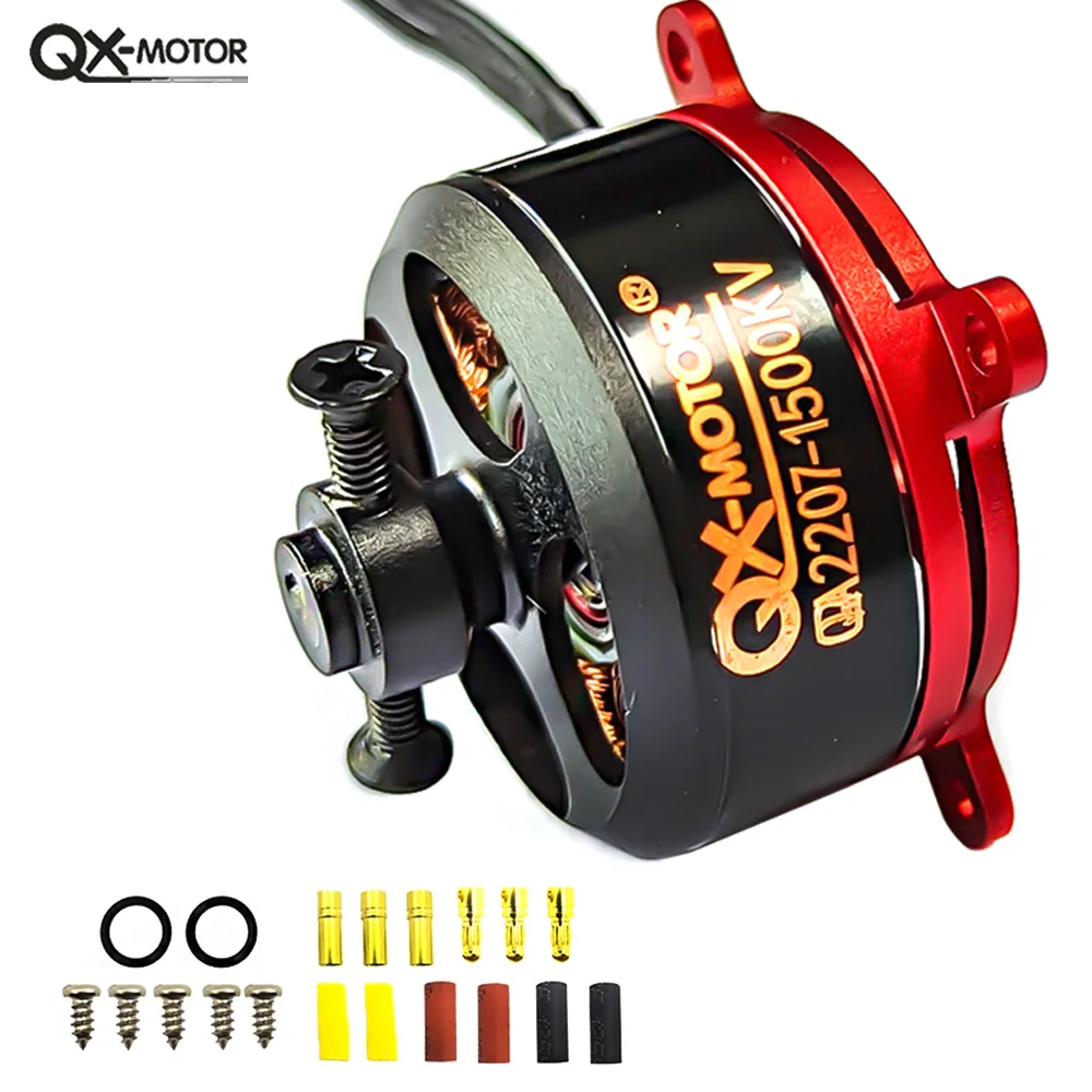 QX-MOTOR Borstelloze Motor Multiaxis QA2207 1500KV Voor Vaste Vleugel RC Multi-rotors Quadcopter Speelgoed Onderdelen