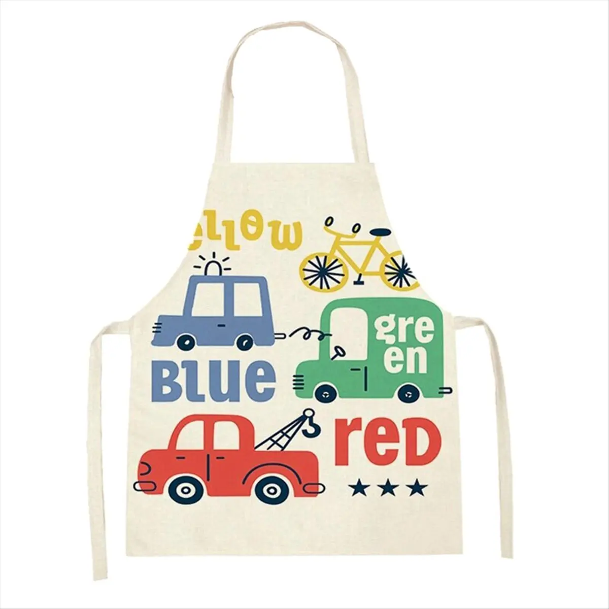 ABUA Style 10-Personalised Kids Apron for Cooking Childrens Baking Gifts Personalised Apron Kids Cooking Utensils Set