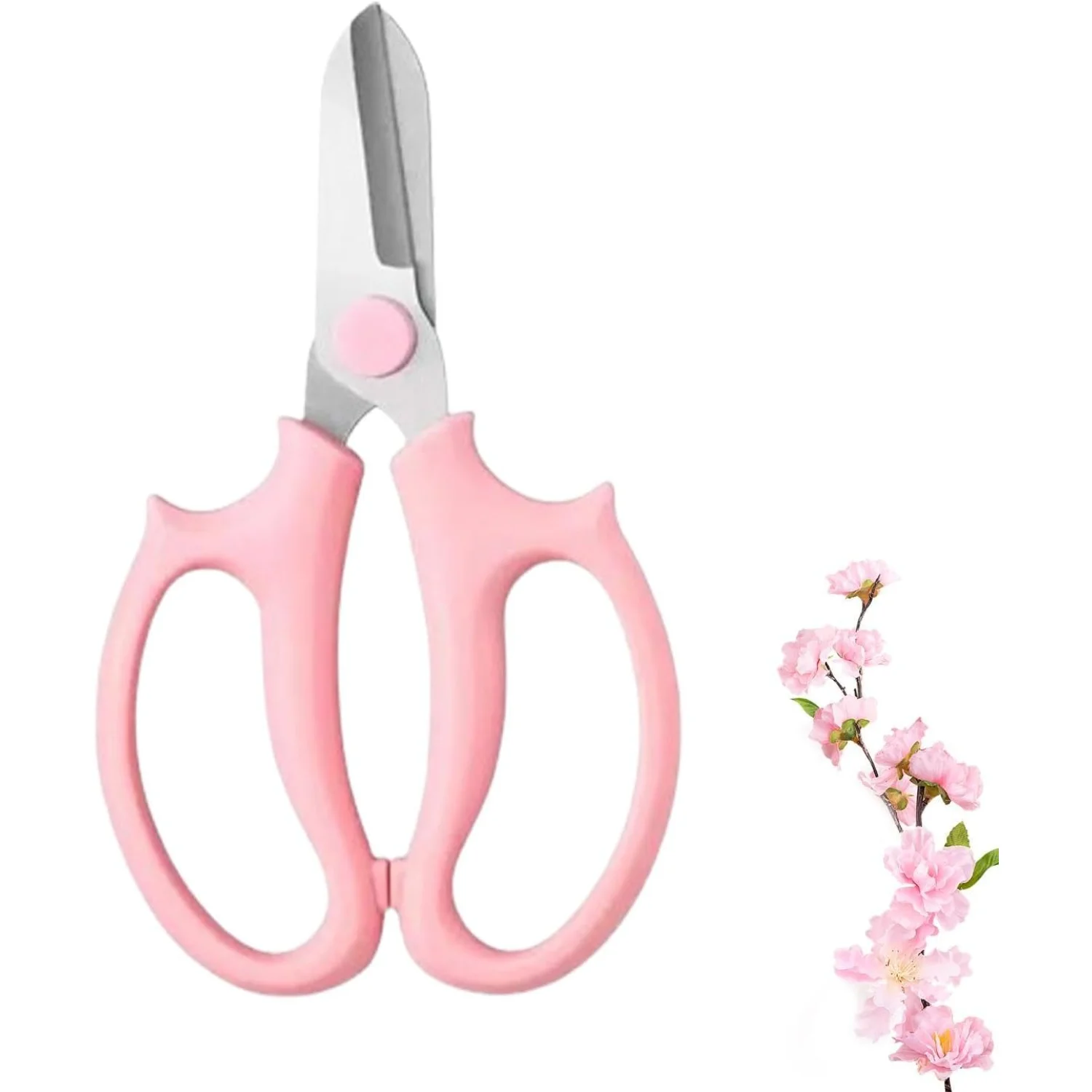 

Garden Scissors Floral Shears Bypass Pruning Shears Secateurs Pruning Scissors , Hand Pruner Snip Trimming Tool Adjustable Ergon