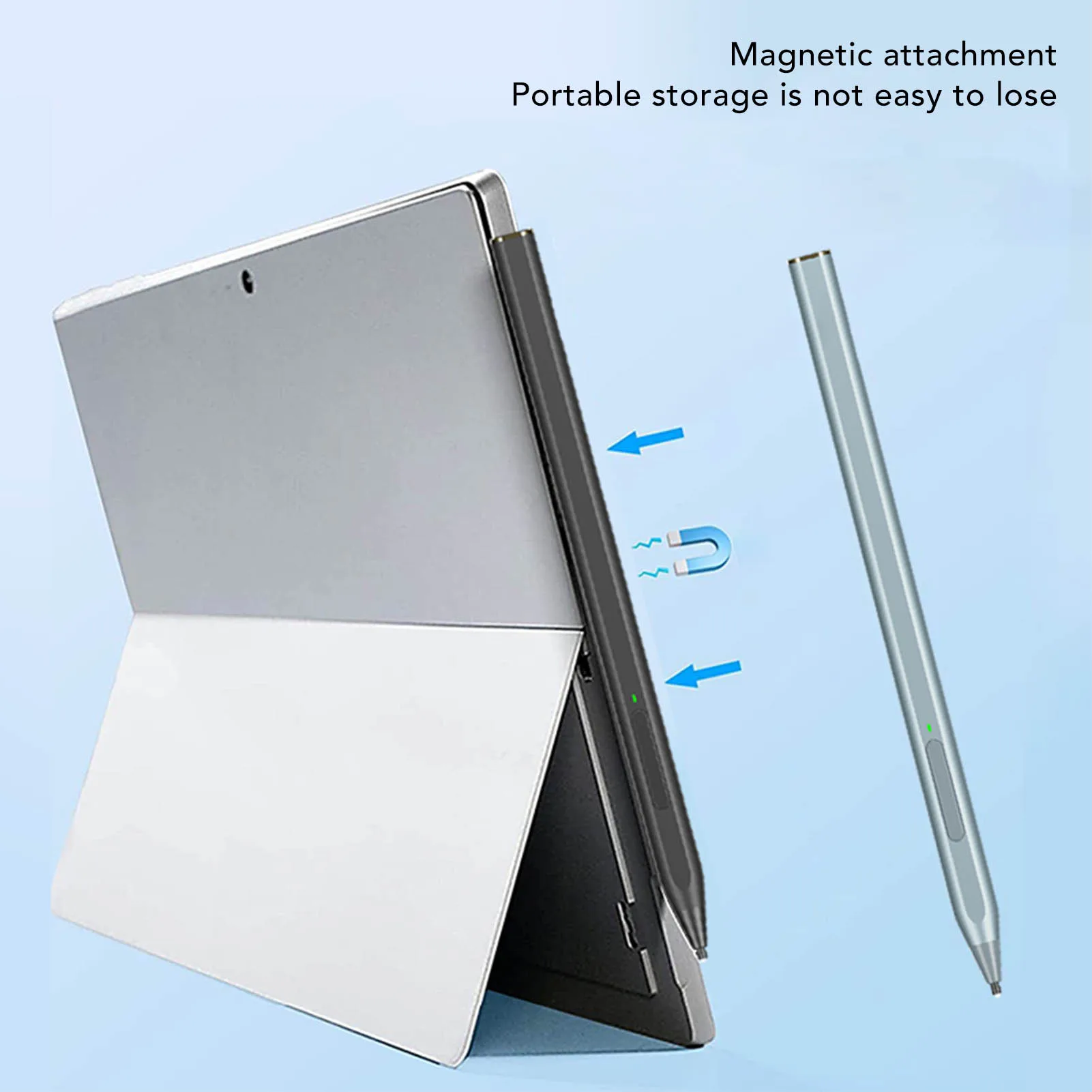 Pen MPP2.0 4096 Pressure Levels Magnetic  Pen Easy  with 2 Replacement Nips for 14m Ba0xx for Pro 3 Pro 4