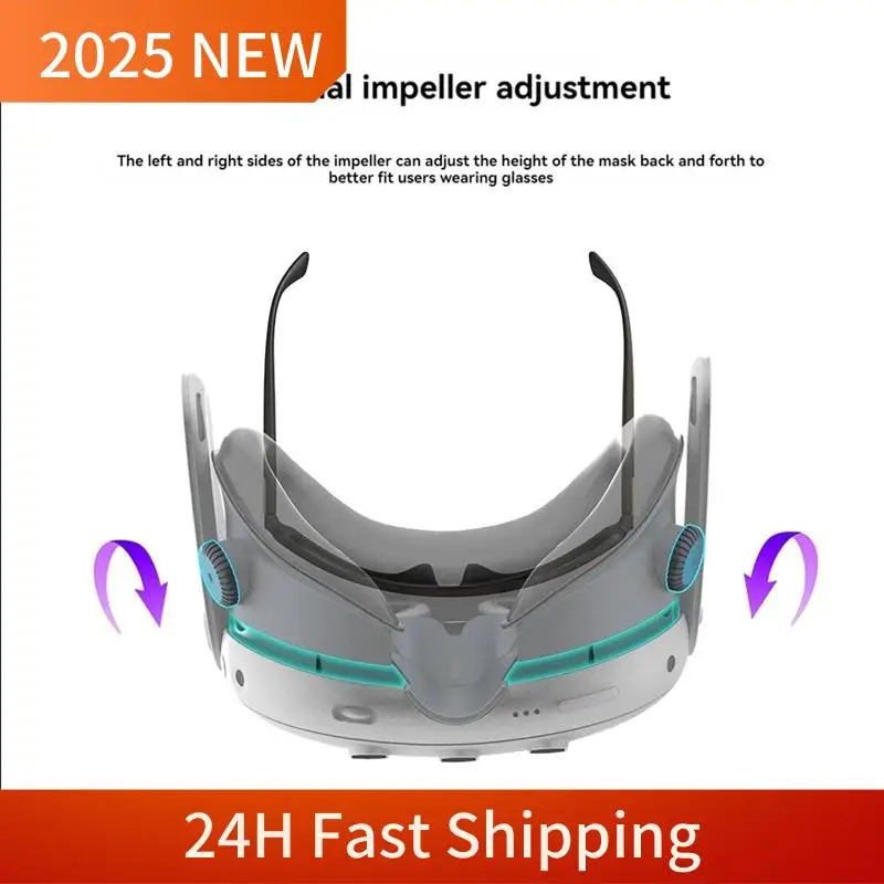 

Тренд 2025 года для Meta Quest 3, охлаждающий вентилятор с интерфейсом для лица, снимает запотевание линз, циркуляционная крышка воздуха для X3, аксессуары