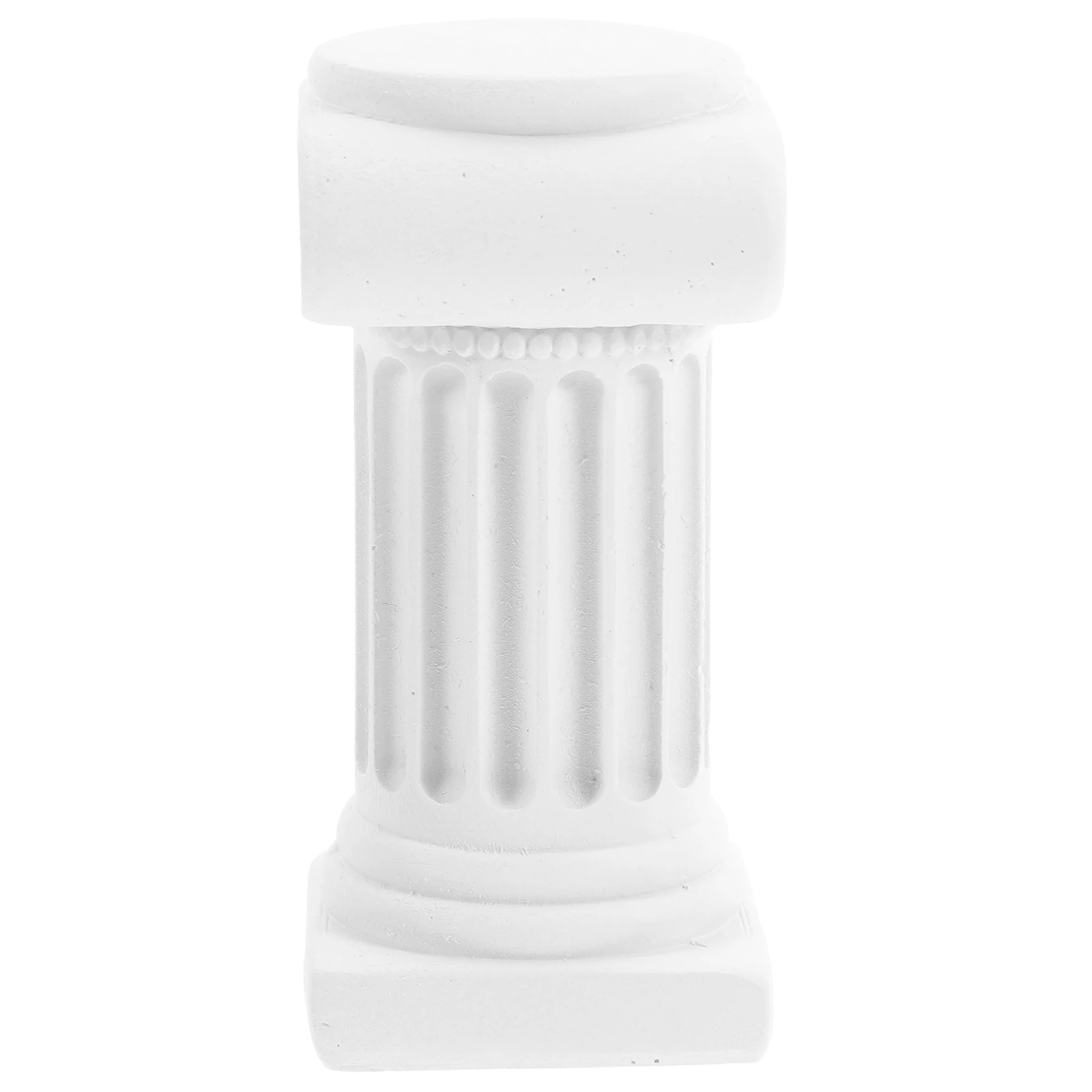 

1pc Mini Roman Column Resin Greek Style Tabletop Sculpture Wedding Decoration Prop Realistic Ancient Architecture Pillar