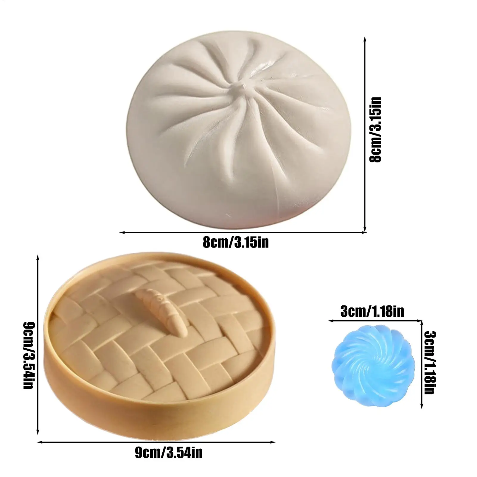 Zintuiglijke Knijpspeeltje Zacht Realistisch Gigantisch Kalmerend Grappig Knoedel Knijpballen Hand Fidget Speelgoed Voor Jongens Meisjes Kinderen Volwassenen