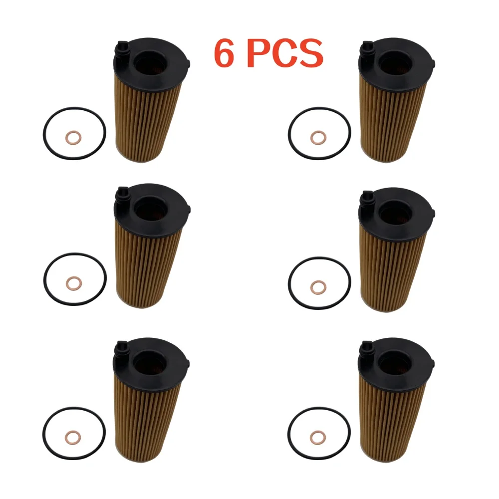 1/6/10 SZT. Zestaw Filtra Oleju Silnikowego Do BMW F10 F15 F20 F25 F30 F34 G01 G20 G30 118i 320i 320d 520d 530 X4 X5 B47 B48 11428575211