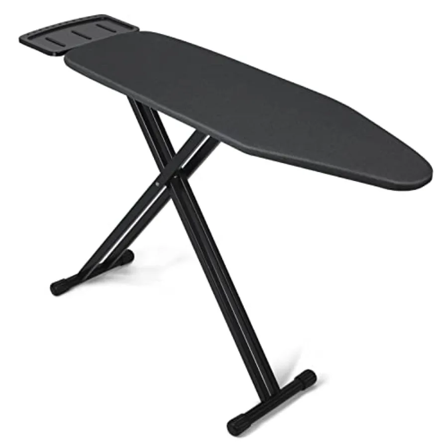 

13"x43" Ironing Board with Heat Resistant Cover and Thicken Felt Pad Ironing Boards with Silicone Steam Iron Rest Heavy Sturdy