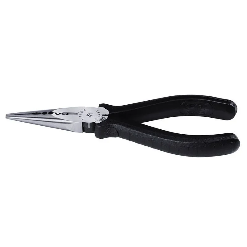 Pointed Nose Pliers T-346S Long Nose Japanese Electrician Wire Stripping Crimping Fishing Tool Multi Functional Hand Tools