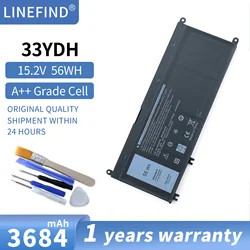 Аккумулятор 33YDH PVHT1 99NF2 81PF3 для ноутбука Dell Inspiron 15 7577 17 7773 7778 7779 7786 13 3380 14 3490 15 3580 15 3590