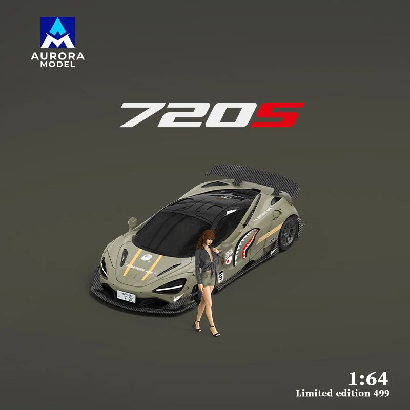 

(Pre-Order) Aurora Model AM 1:64 720S Limited499 Diecast Collector's Vehicle Model Car