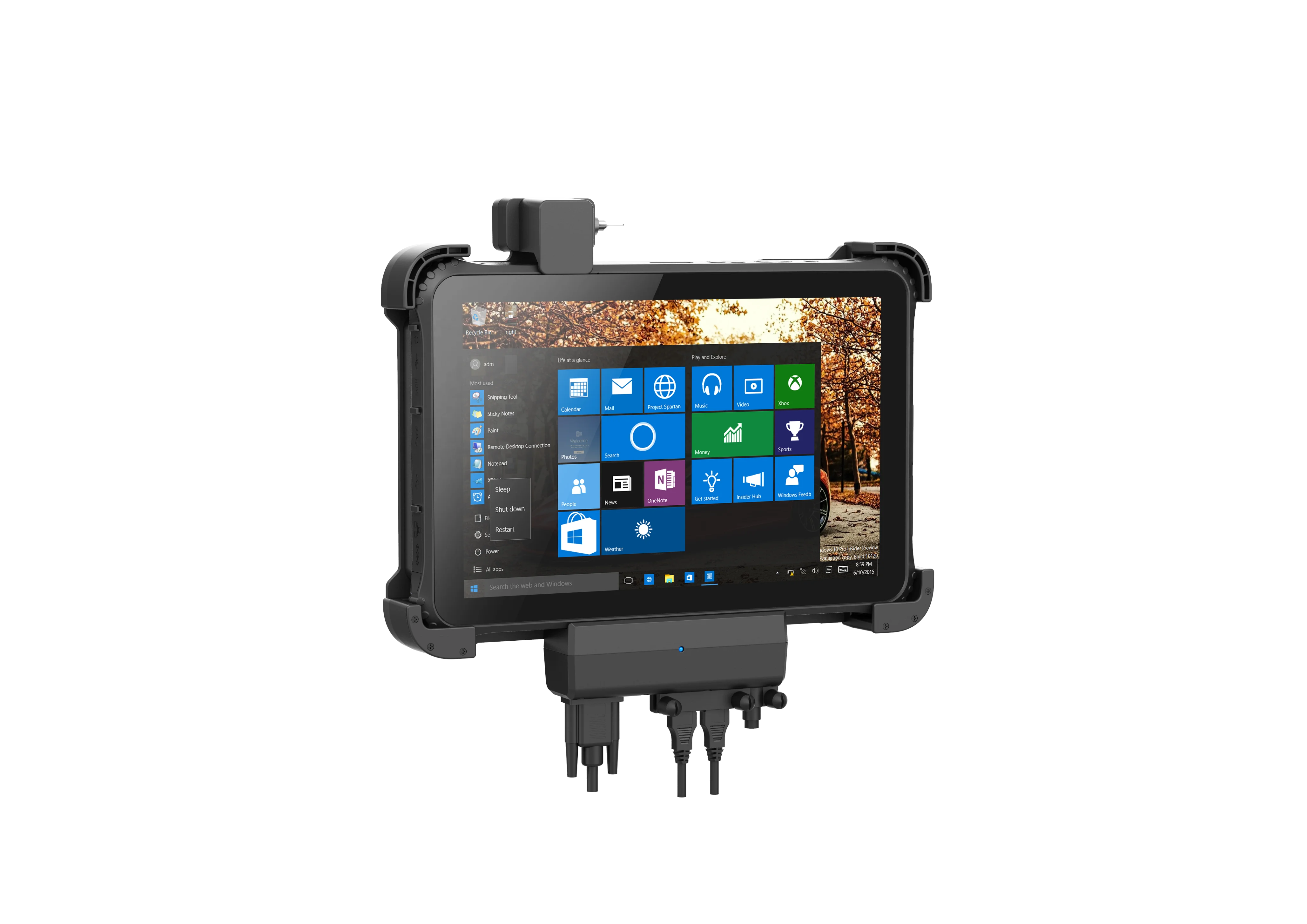 تابلت GENZO متين مقاس 12 بوصة يعمل بنظام Windows 11 Pro مع لوحة مفاتيح مقاومة للماء IP65 تابلت متين مع Rs485 ويندوز 12 بوصة تابلت متين