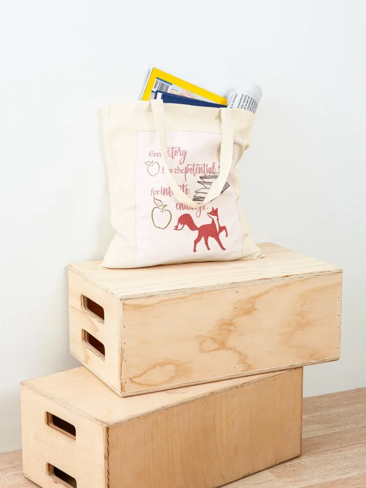Potential for Infinite Endings Tote Bag Lady bag eco bag folding Women's shopper tote women