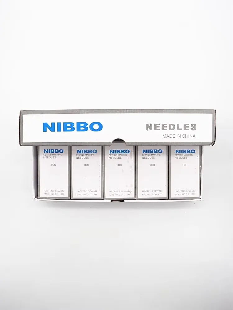 500 Pcs Genuine NIBBO Sewing Needle DCX1 65/9 70/10 75/11 80/12 90/14 100/16 110/18 For Industrial Sewing Machine