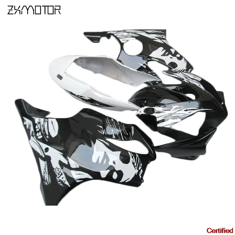 

Injection Bodyworks Fairing Kits For Honda CBR600 F4i 2001 2002 2003 White Black Set Cbr 600 F4i 01 02 03 HB40