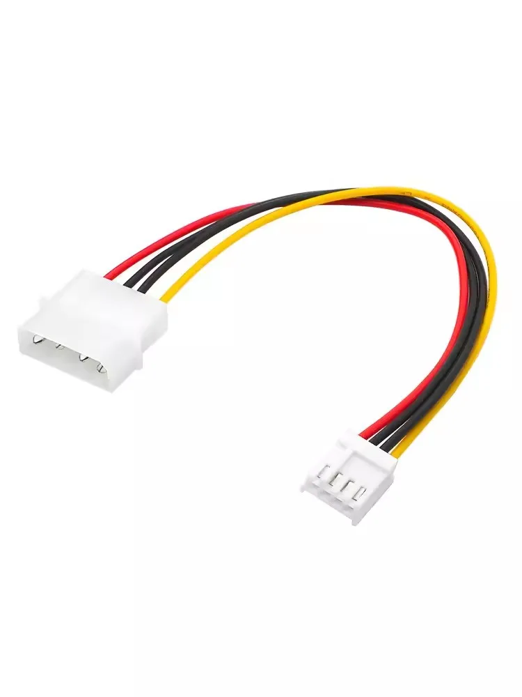 Cavo di alimentazione 4P per floppy drive Linea adattatore da grande a piccolo Accessori per periferiche per computer