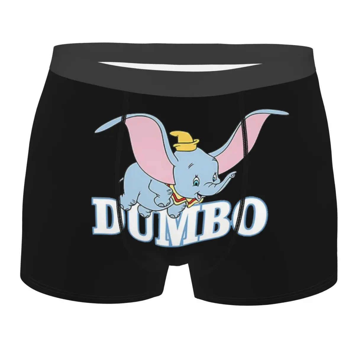 

Custom Dumbo Kawaii Fly Boxer Shorts For Men 3D Printed Anime Underwear Panties Briefs Breathable Underpants