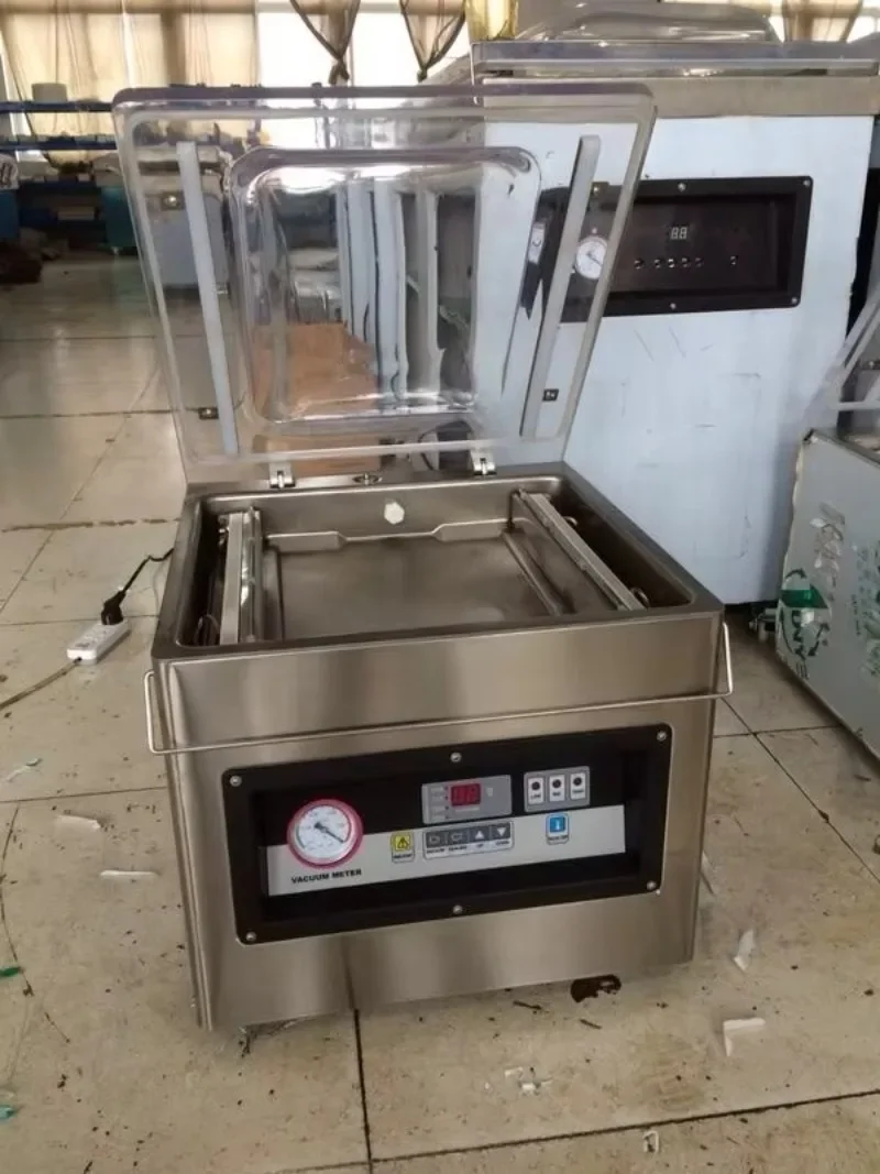 Maszyna do pakowania próżniowego żywności DZ-500, automatyczna maszyna do pakowania żywności.