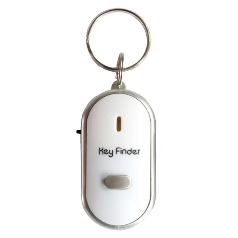 Wireless Mini Schlüssel bund Anti-Lost Whistle Sound Control Locator Fern alarm Tracker Tracking-Gerät mit LED-Key-Finder