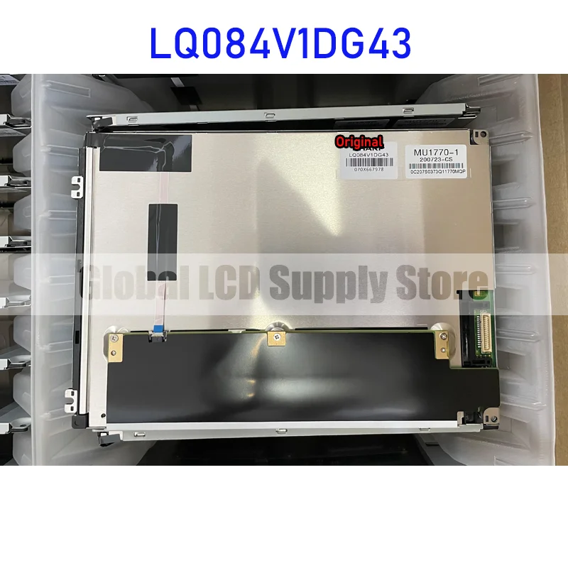 

LQ084V1DG43 8.4 Inch TFT LCD Display Screen Panel Original for Sharp 31 Pins Connector Brand New 100% Tested