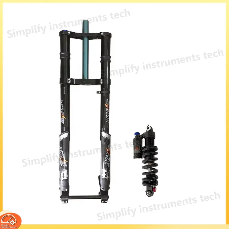 20x4 Inch Fat Tire Bike Front Fork Suspension Air Shock Absorber for E Bicycle MTB Mountain Bike Parts Accessories