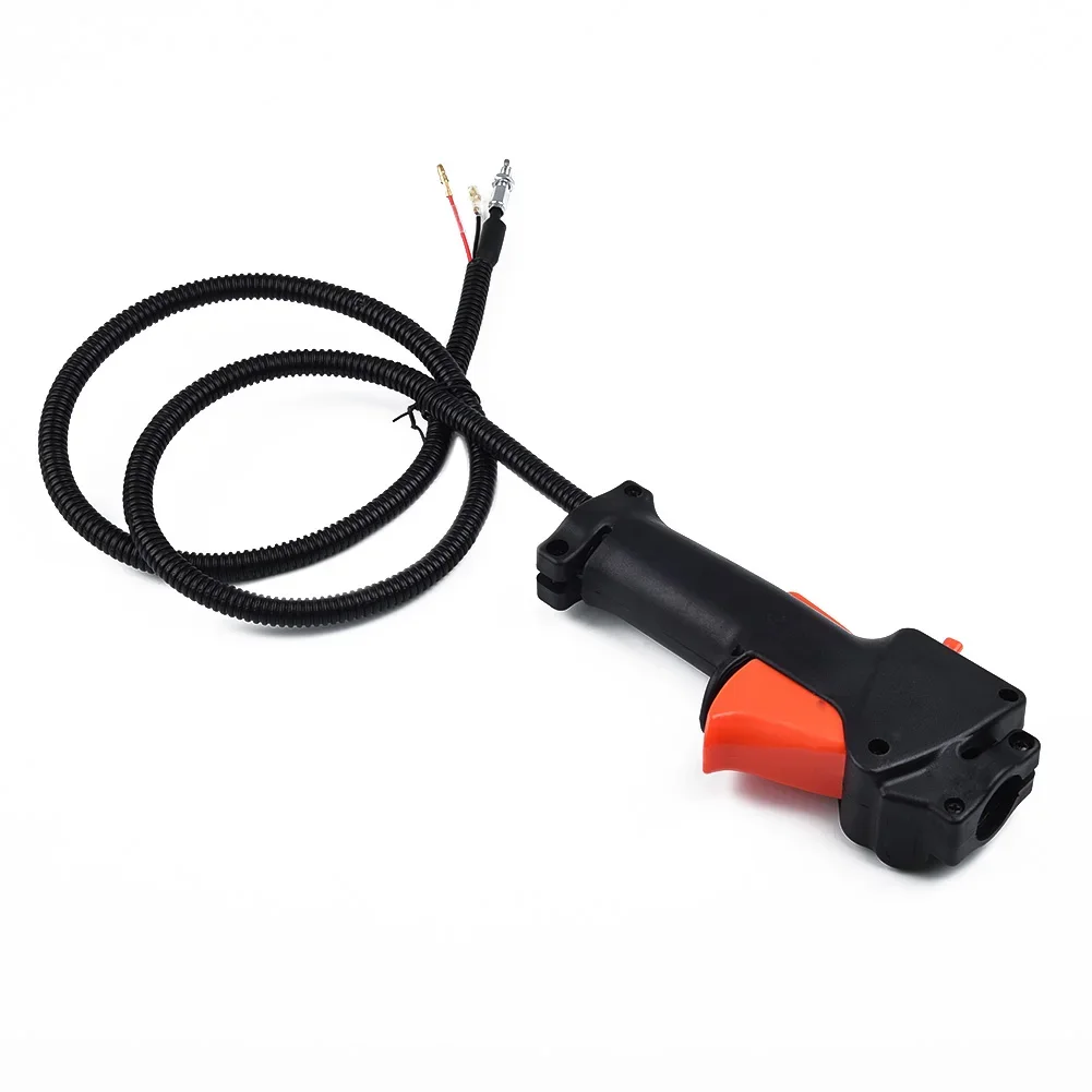 Throttle Control Handle Switch with Cable Compatible with Brush Cutter and Trimmer 139/140 Fits 26mm Diameter Tubes