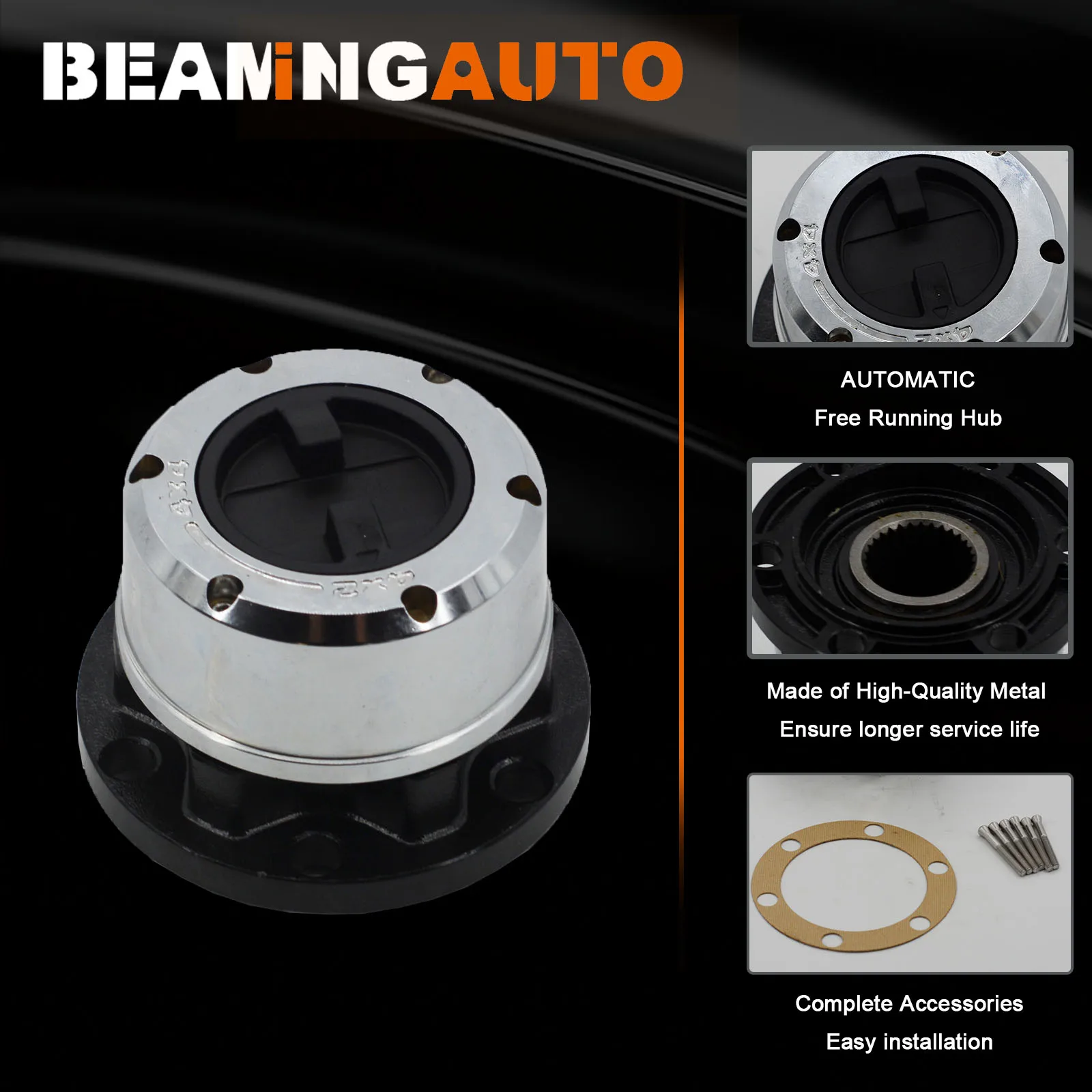 1 Piece x For NISSAN Patrol 4x4 PU 90-up TATA Sumo All D Maverick Manual Free Wheel Locking Hubs B021 AVM445