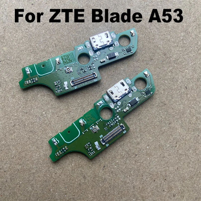 Do ZTE Blade A53 Złącze USB Port ładowania Płytka dokująca Elastyczny kabel ładujący Części zamienne