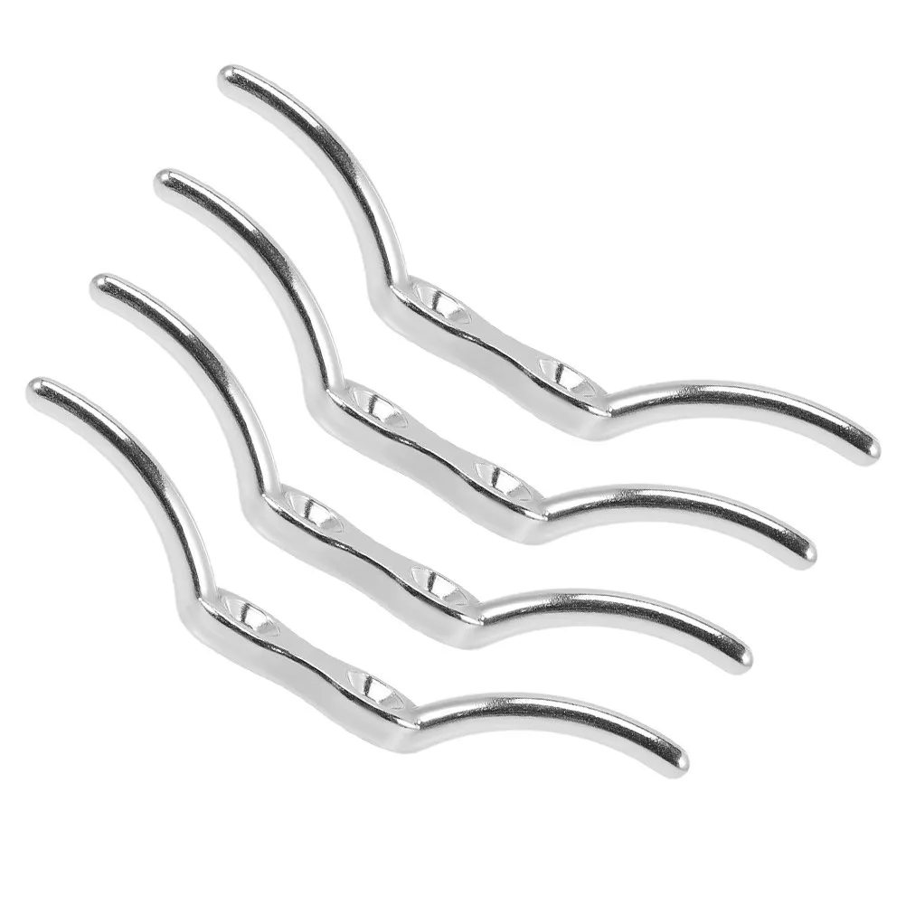 

Комплект из 4 креплений для тросов из нержавеющей стали для палубы лодки и флагштоков, морская фурнитура для надежного крепления, монтажный кронштейн